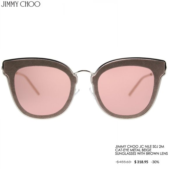 Jimmy Choo - Nile S0J 2M 63mm Sunglasses main image 12
